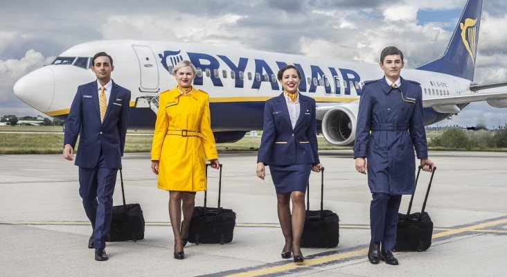 Ryanair busca tripulantes de cabina en Wrocław (Polonia)
